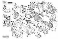 Bosch 0 603 338 760 Psb 650 Re Percussion Drill 230 V / Eu Spare Parts